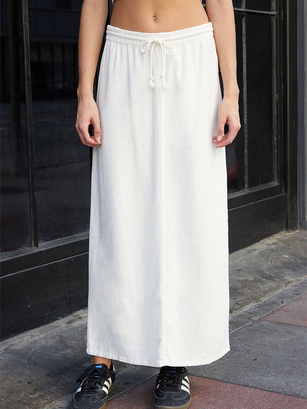 John Galt Linen Maxi Skirt